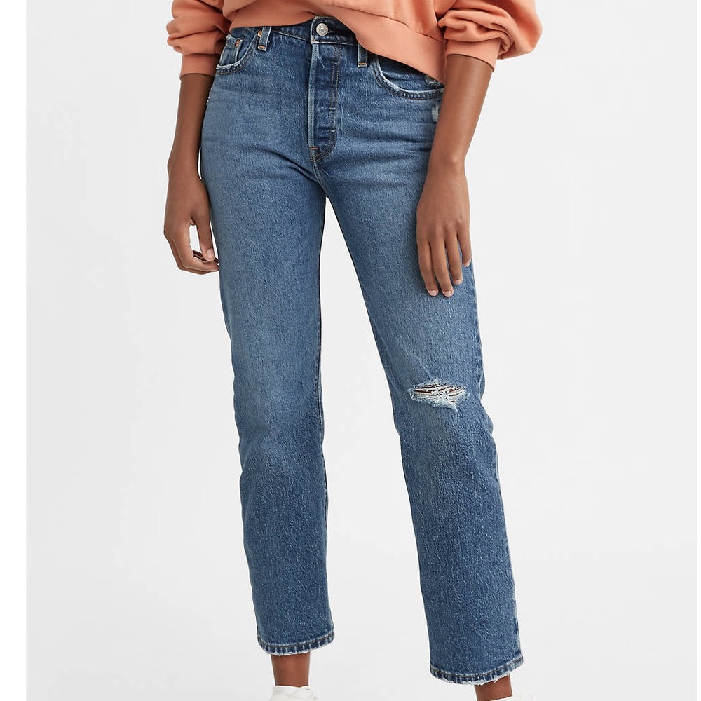 Levi’s 501 cropped jeans